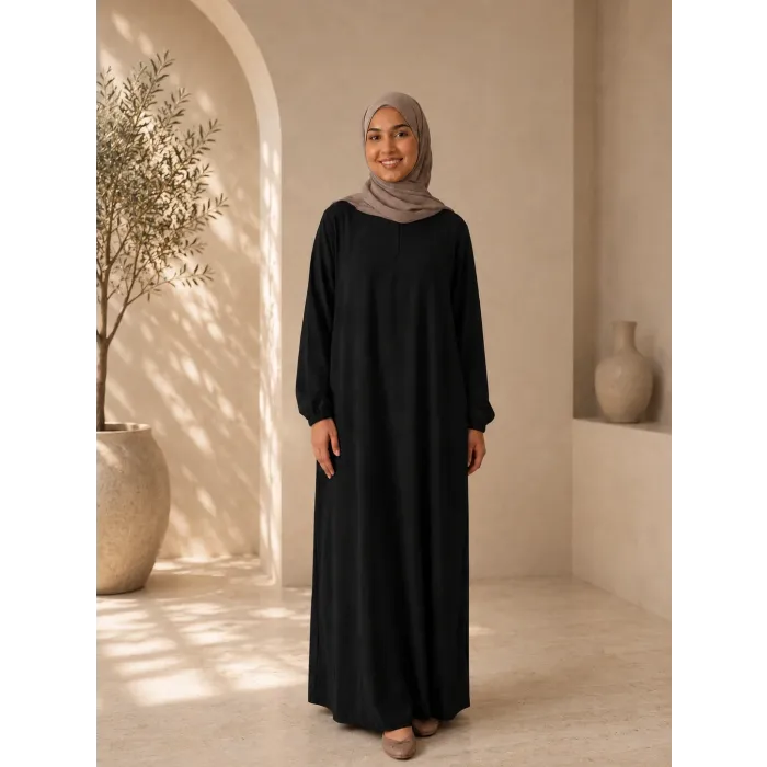 Klassieke dames abaya zwart – maat S