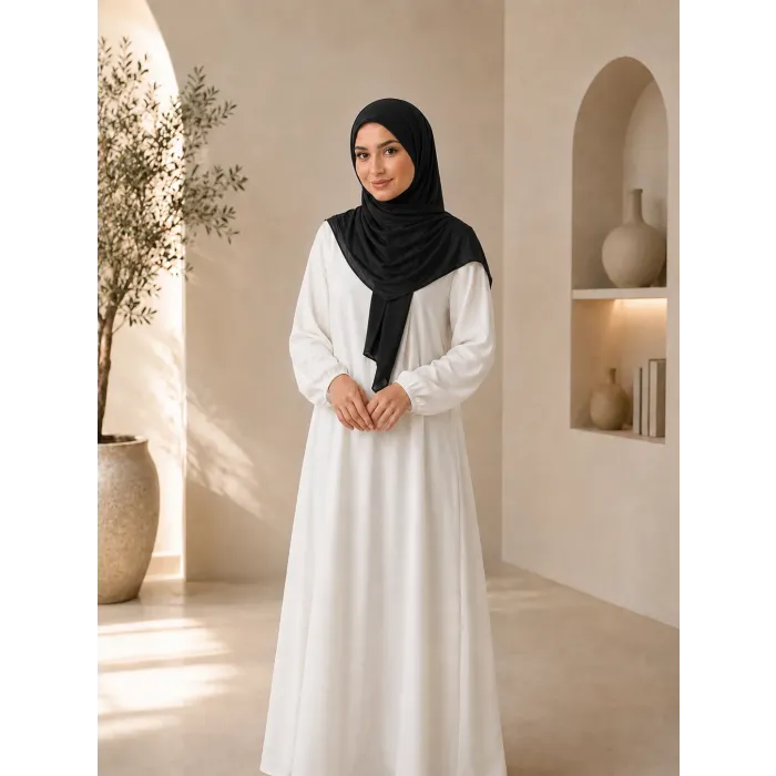 Bamboe hijab zwart